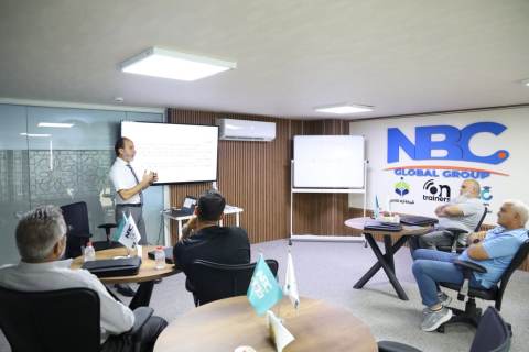 Delegates taking part in Firefighting and Fire Prevention — NBC Academy