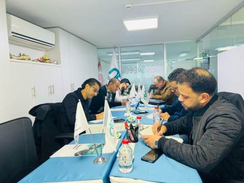 Practical work during Intelligent Excellence Management Programme — Ninth Group at NBC Academy
