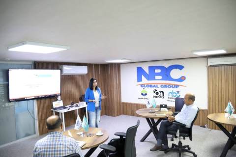 Training room during Strategic Planning and Formulating Key Performance Indicators at NBC Academy