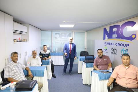 Group photograph from Modern Industrial Security Technology Systems, NBC Academy