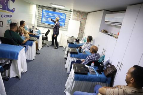 A session in progress — Modern Industrial Security Technology Systems, NBC Academy