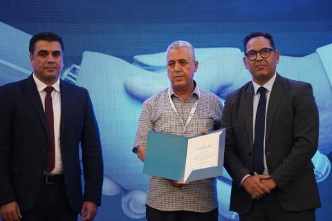 Certificate presentation at The Tenth International Conference — NBC Academy