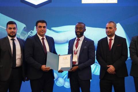 Certificate presentation at The Tenth International Conference — NBC Academy