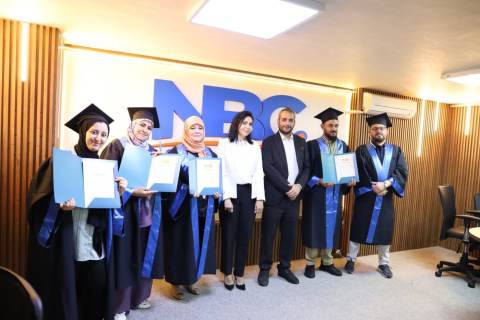 Certificate presentation at Hospital and Health Authority Management — NBC Academy