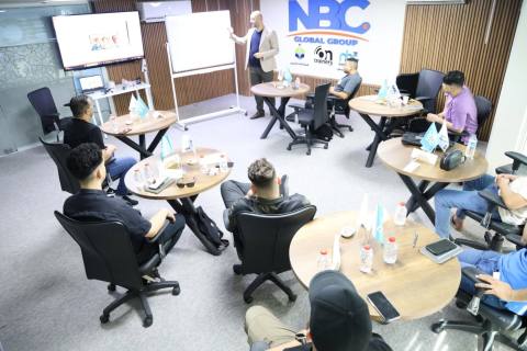 Training room during Modern Practice in Warehouse Management at NBC Academy