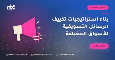 بناء استراتيجيات تكييف الرسائل التسويقية للأسواق المختلفة