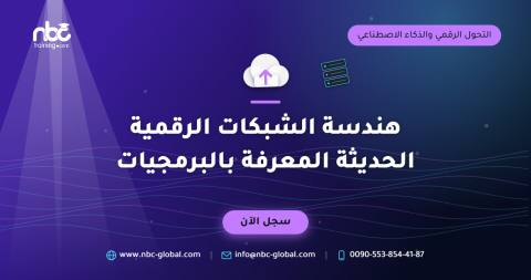 هندسة الشبكات الرقمية الحديثة المعرفة بالبرمجيات