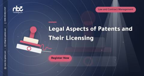 Legal Aspects of Patents and Their Licensing