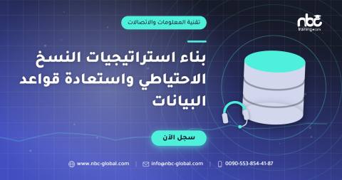 بناء استراتيجيات النسخ الاحتياطي واستعادة قواعد البيانات