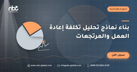 بناء نماذج تحليل تكلفة إعادة العمل والمرتجعات