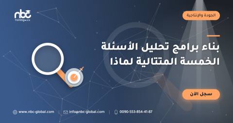 بناء برامج تحليل الأسئلة الخمسة المتتالية لماذا
