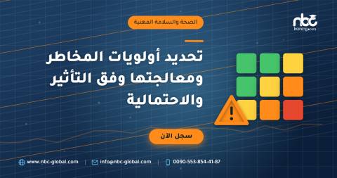 تحديد أولويات المخاطر ومعالجتها وفق التأثير والاحتمالية