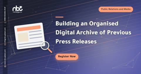 Building an Organised Digital Archive of Previous Press Releases