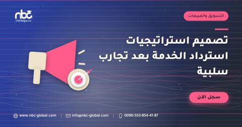 تصميم استراتيجيات استرداد الخدمة بعد تجارب سلبية