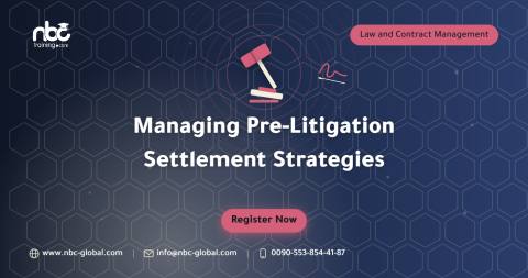 Managing Pre-Litigation Settlement Strategies