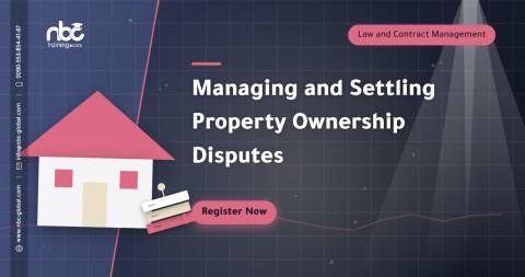 Managing and Settling Property Ownership Disputes