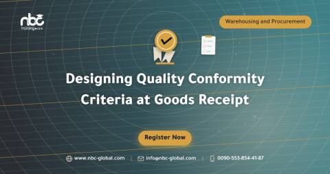 Designing Quality Conformity Criteria at Goods Receipt