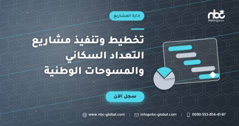 تخطيط وتنفيذ مشاريع التعداد السكاني والمسوحات الوطنية