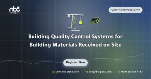 Building Quality Control Systems for Building Materials Received on Site