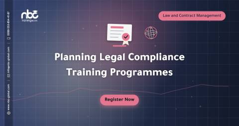 Planning Legal Compliance Training Programmes