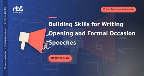 Building Skills for Writing Opening and Formal Occasion Speeches