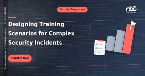 Designing Training Scenarios for Complex Security Incidents