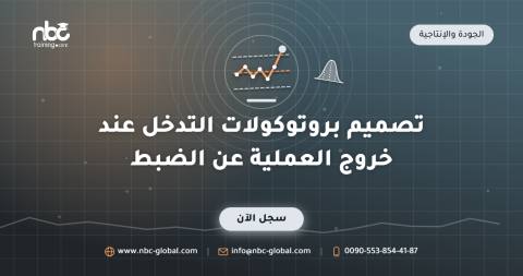 تصميم بروتوكولات التدخل عند خروج العملية عن الضبط