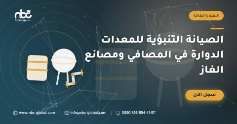 الصيانة التنبؤية للمعدات الدوارة في المصافي ومصانع الغاز