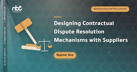 Designing Contractual Dispute Resolution Mechanisms with Suppliers