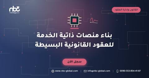 بناء منصات ذاتية الخدمة للعقود القانونية البسيطة
