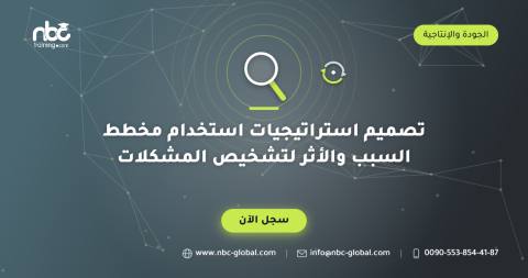 تصميم استراتيجيات استخدام مخطط السبب والأثر لتشخيص المشكلات