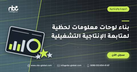 بناء لوحات معلومات لحظية لمتابعة الإنتاجية التشغيلية