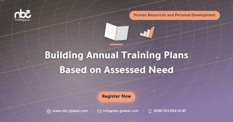 Building Annual Training Plans Based on Assessed Need