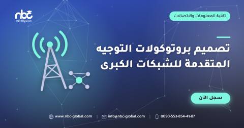 تصميم بروتوكولات التوجيه المتقدمة للشبكات الكبرى