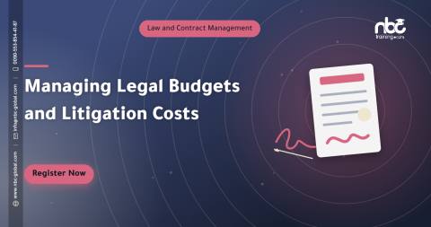 Managing Legal Budgets and Litigation Costs