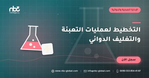 التخطيط لعمليات التعبئة والتغليف الدوائي