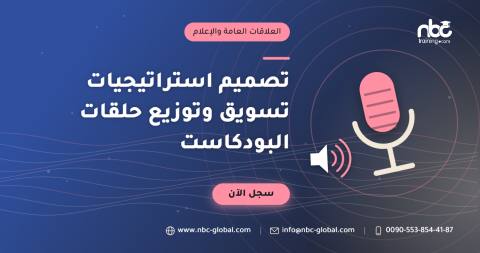 تصميم استراتيجيات تسويق وتوزيع حلقات البودكاست