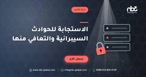 الاستجابة للحوادث السيبرانية والتعافي منها