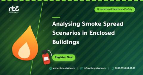 Analysing Smoke Spread Scenarios in Enclosed Buildings