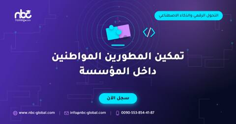 تمكين المطورين المواطنين داخل المؤسسة