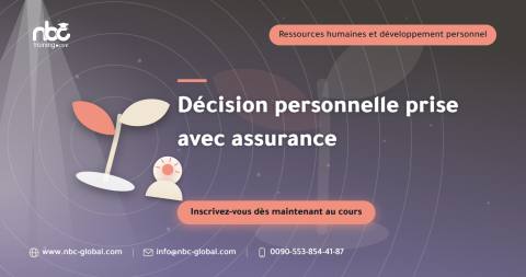Décision personnelle prise avec assurance