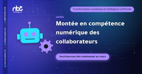 Montée en compétence numérique des collaborateurs