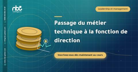 Passage du métier technique à la fonction de direction