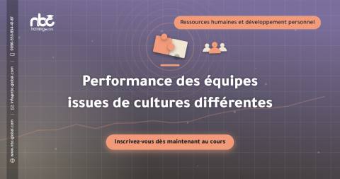 Performance des équipes issues de cultures différentes
