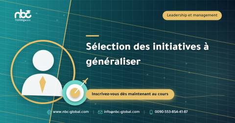 Sélection des initiatives à généraliser