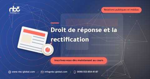 Droit de réponse et la rectification