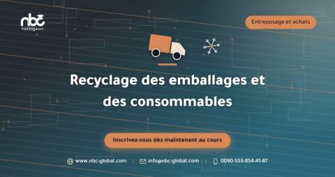 Recyclage des emballages et des consommables