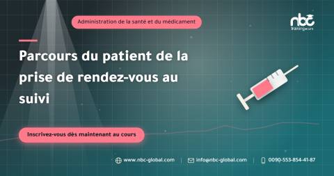 Parcours du patient de la prise de rendez-vous au suivi