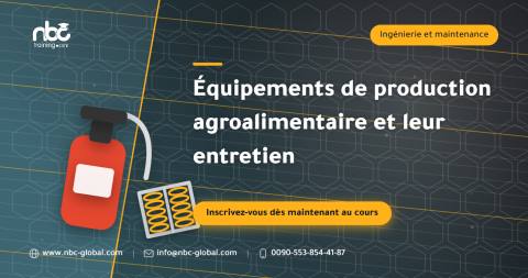 Équipements de production agroalimentaire et leur entretien