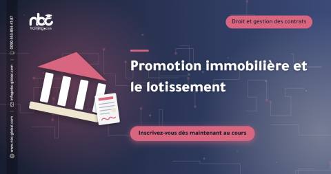 Promotion immobilière et le lotissement